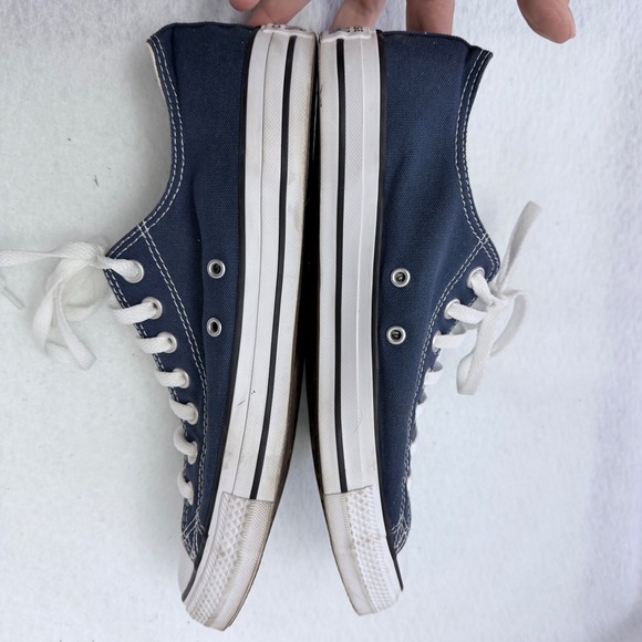 Converse Chuck Taylor All Star Low Navy Blue Sneakers M9697C Mens 10 Womens 12 - Picture 6 of 13